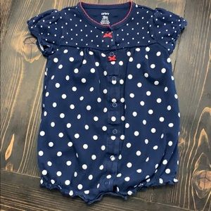 Carters Strawberry Romper